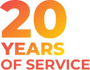 Completed 20 years of service